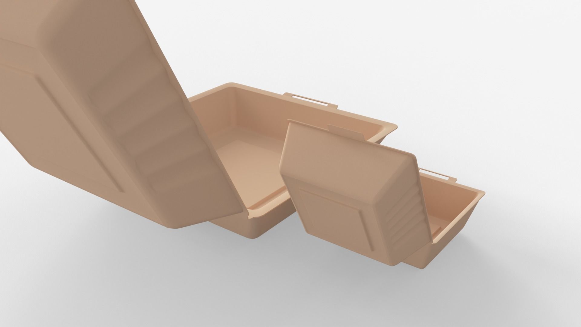 Biodegradable Food Containers 3D model_16