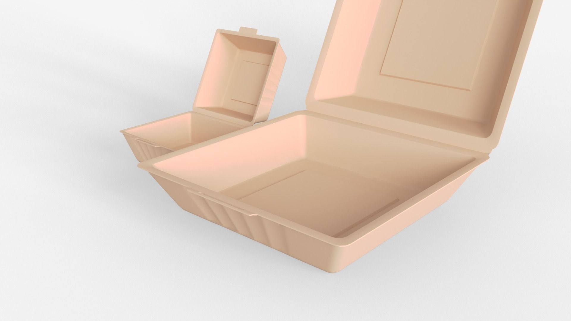 Biodegradable Food Containers 3D model_14
