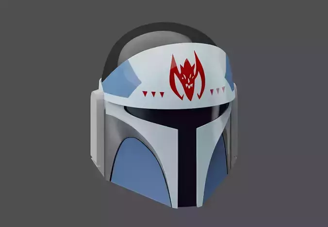 Fenn Rau Helmet 3D Print Files STL - Star Wars Rebels 3D print model