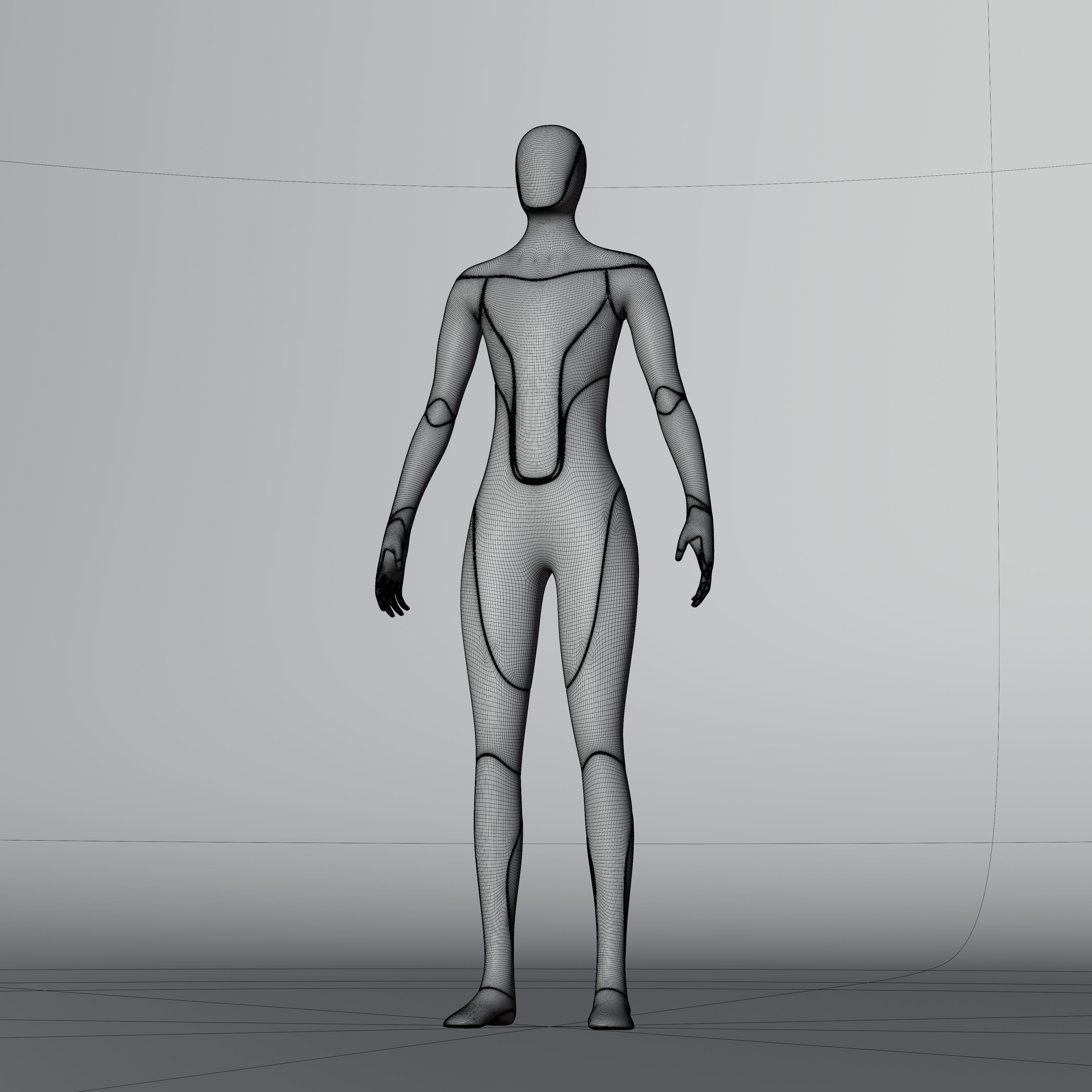 Tesla Bot Hyper 3D model quality - Blender eevee Ready to print Low-poly 3D model_15