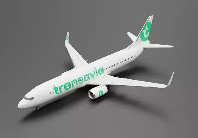 Boeing 737-800 Transavia 3D model