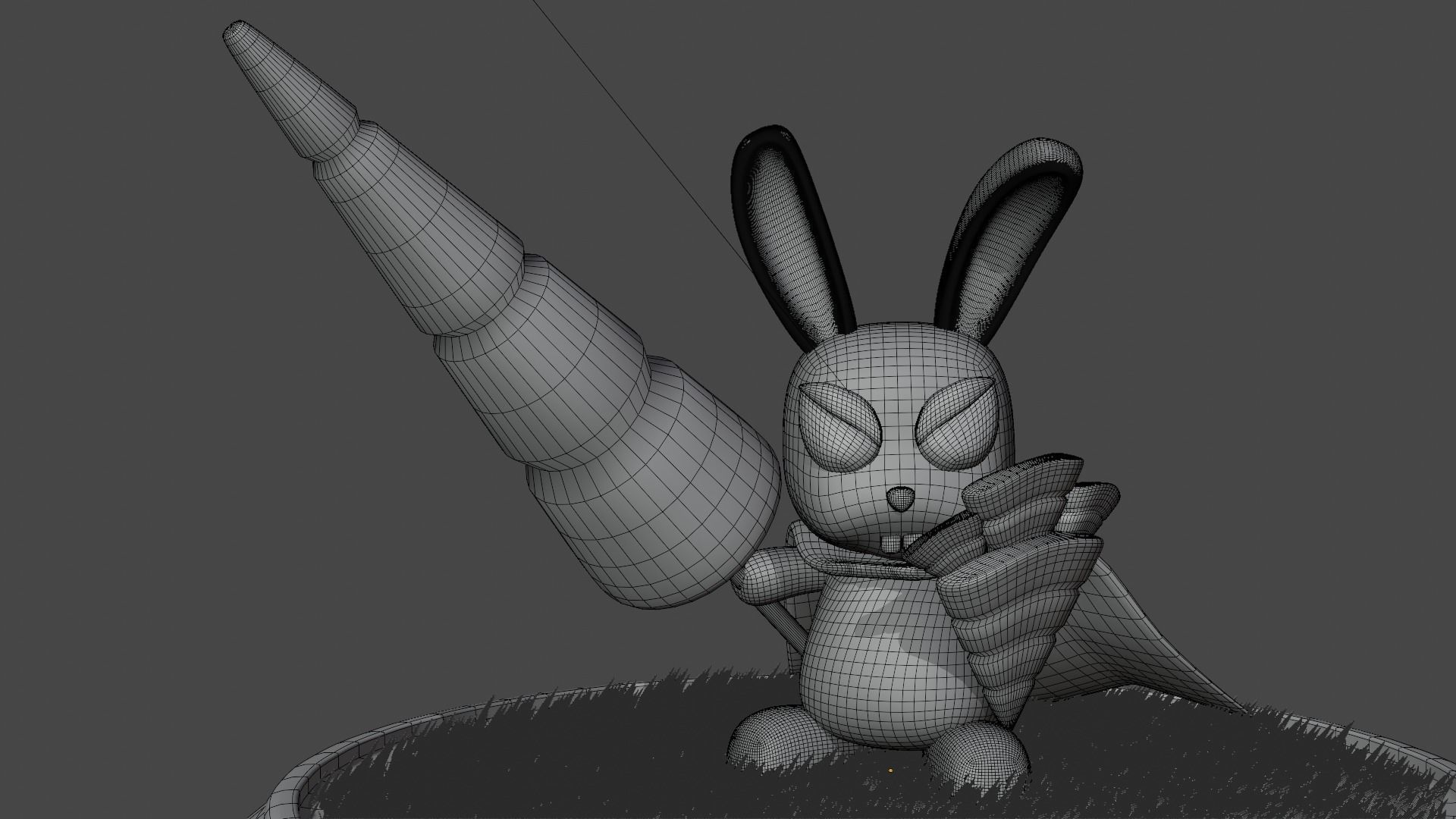 Bunny Knight 3D model_1