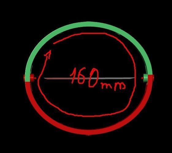 Bracelets B 9 160 mm 3D print model_6