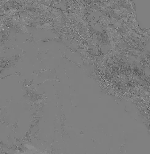 Iraq High resolution 16k curvature map Texture