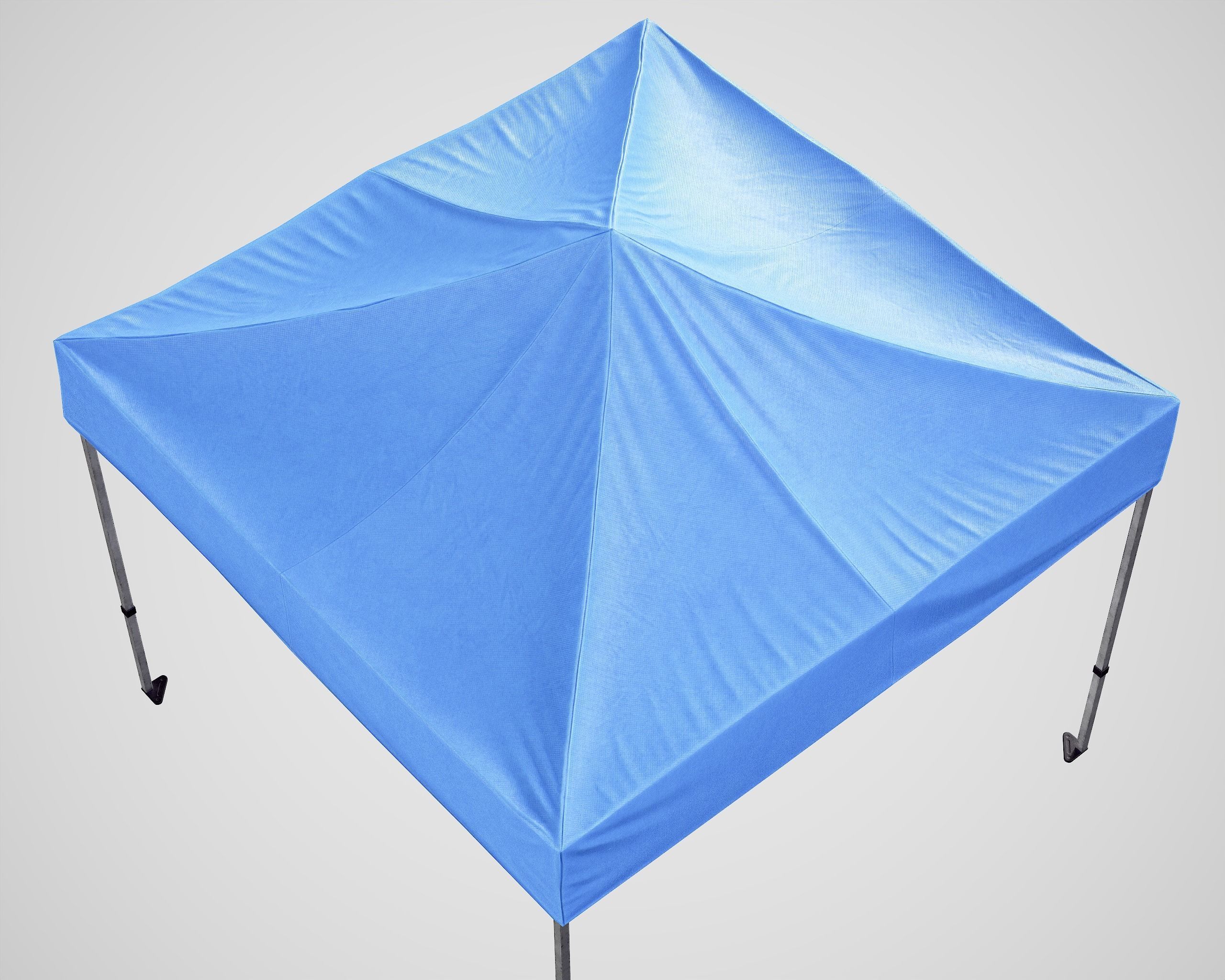Folding Canopy Tent Low-poly 3D model_5