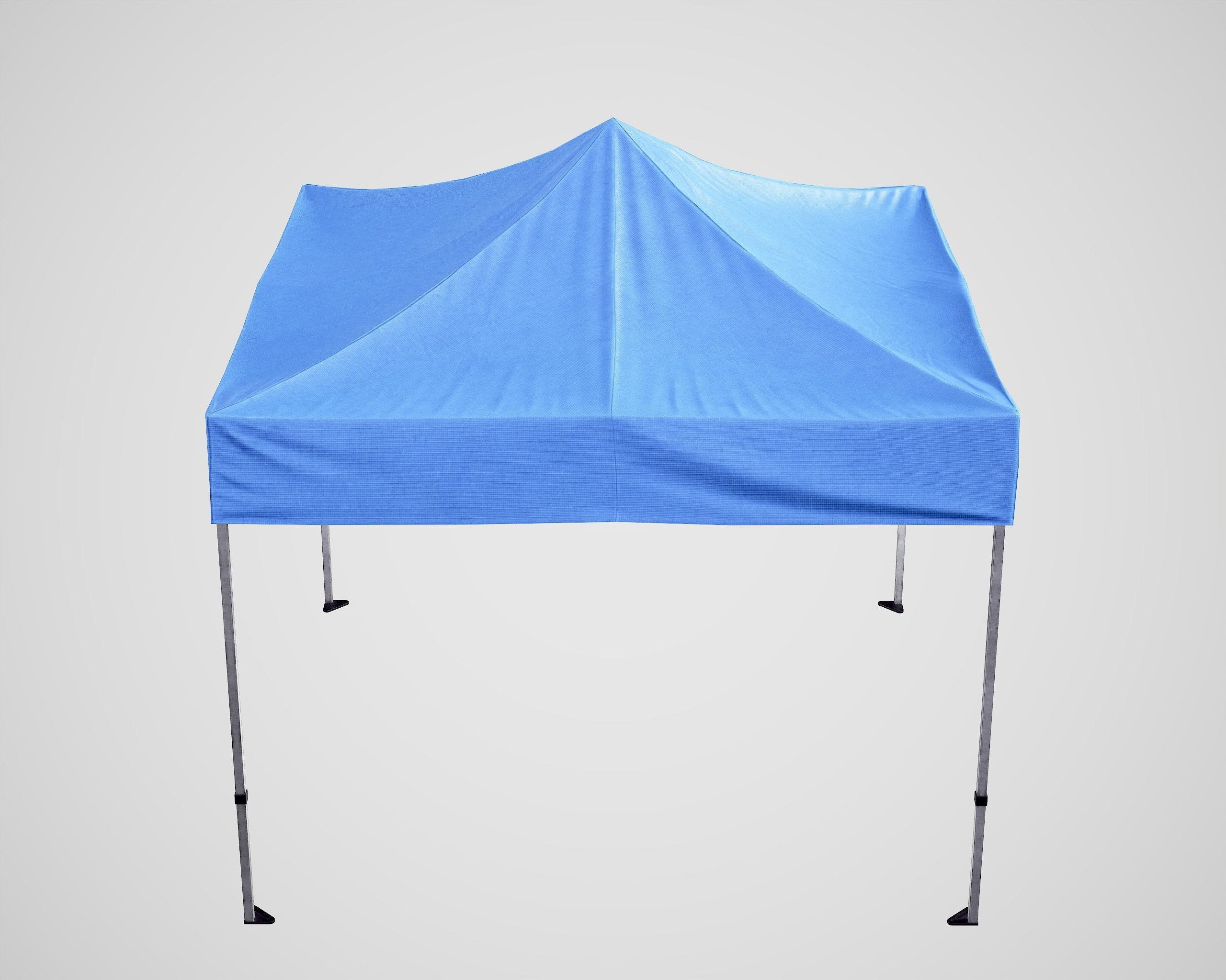 Folding Canopy Tent Low-poly 3D model_2