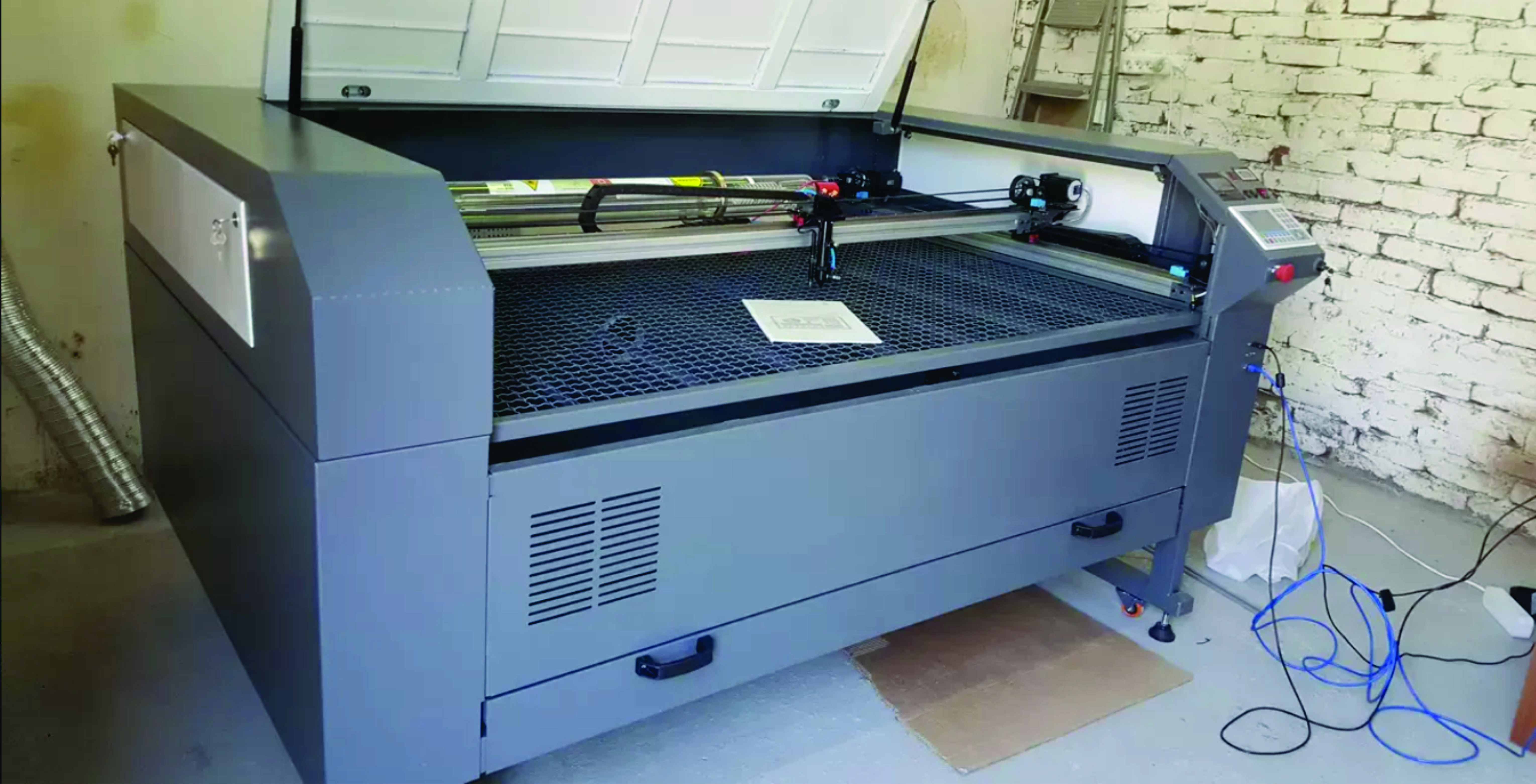 Laser machine CO2 3D model_6