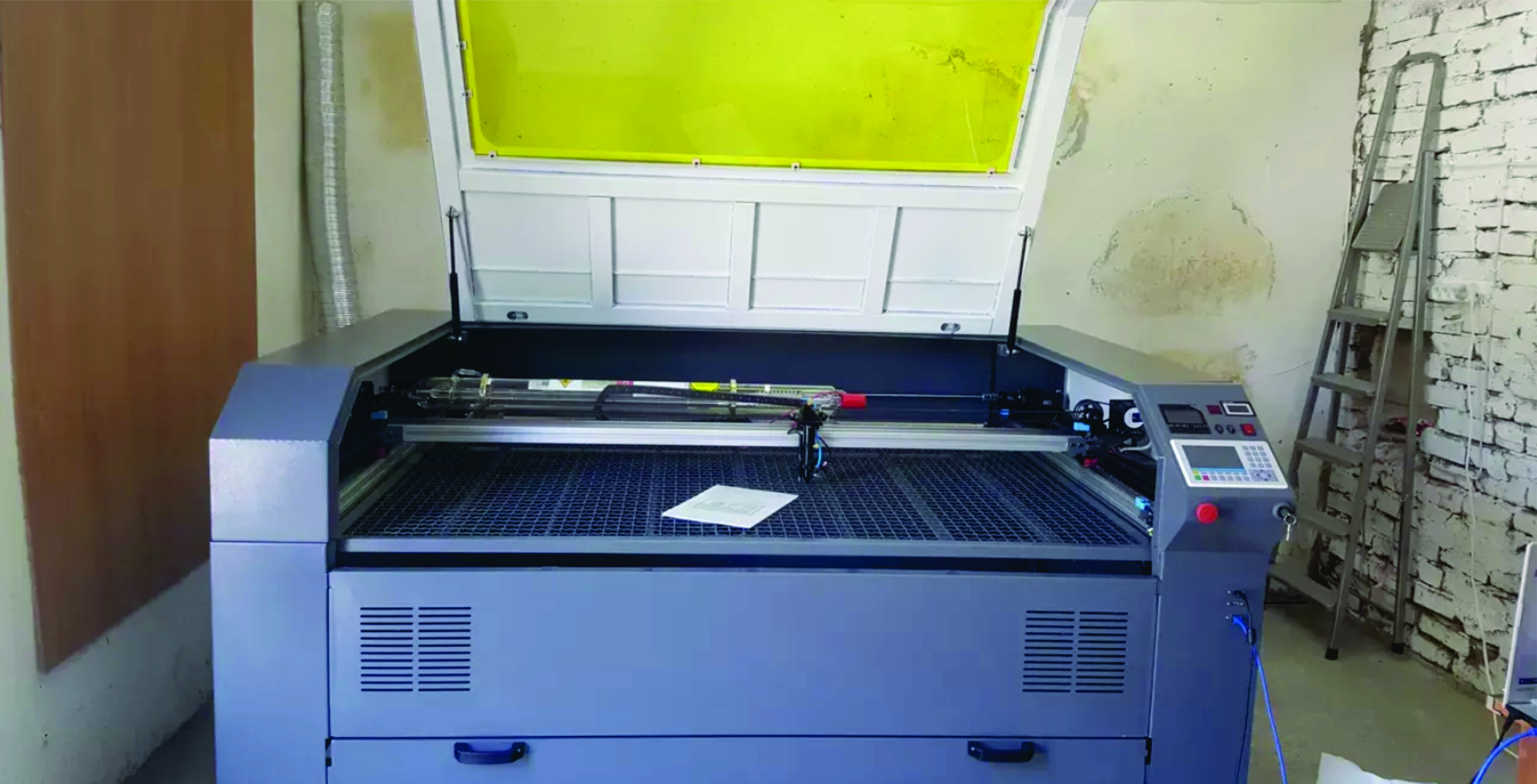 Laser machine CO2 3D model_8