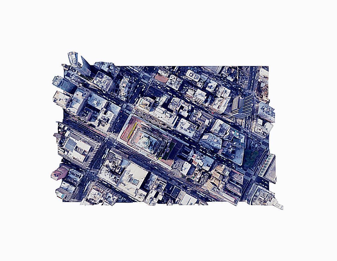 Empire State Building Low-poly 3D model_2