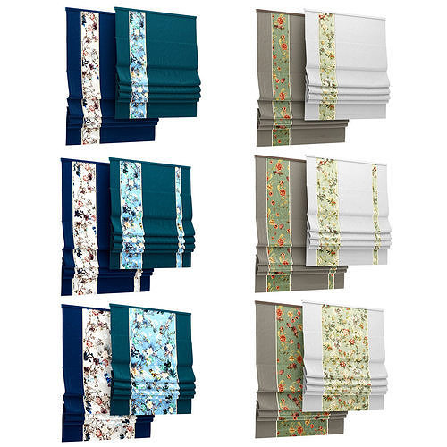 Romain shade collection 2 3D model