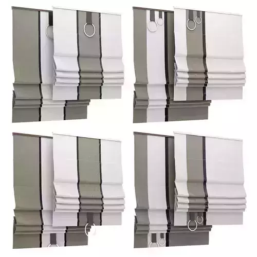 Romain shade collection3 3D model