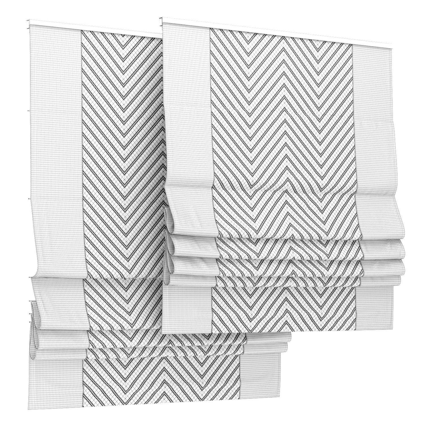 Romain shade collection  3D model_8