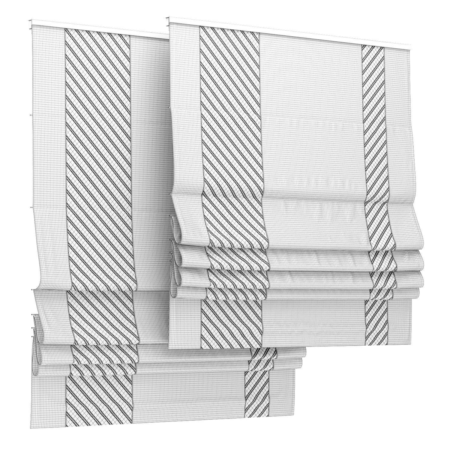 Romain shade collection  3D model_6