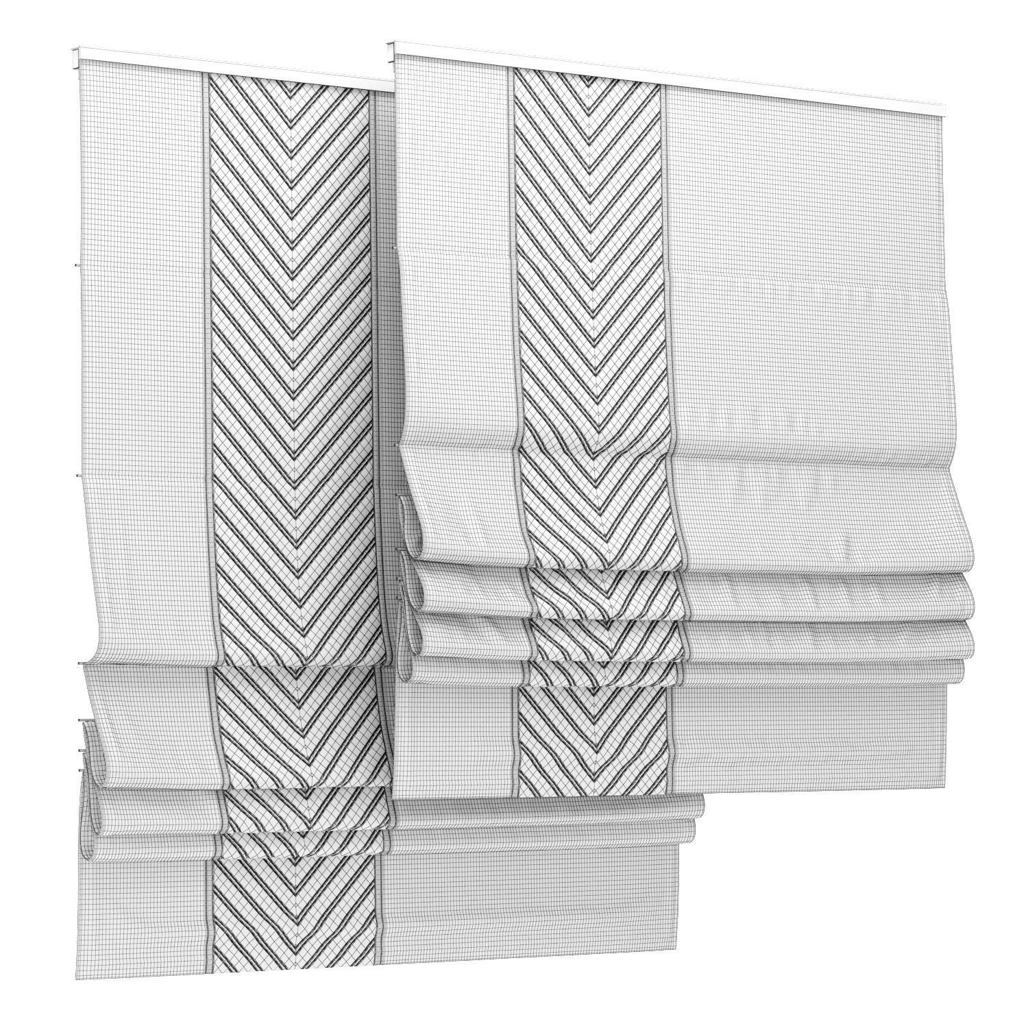 Romain shade collection  3D model_3