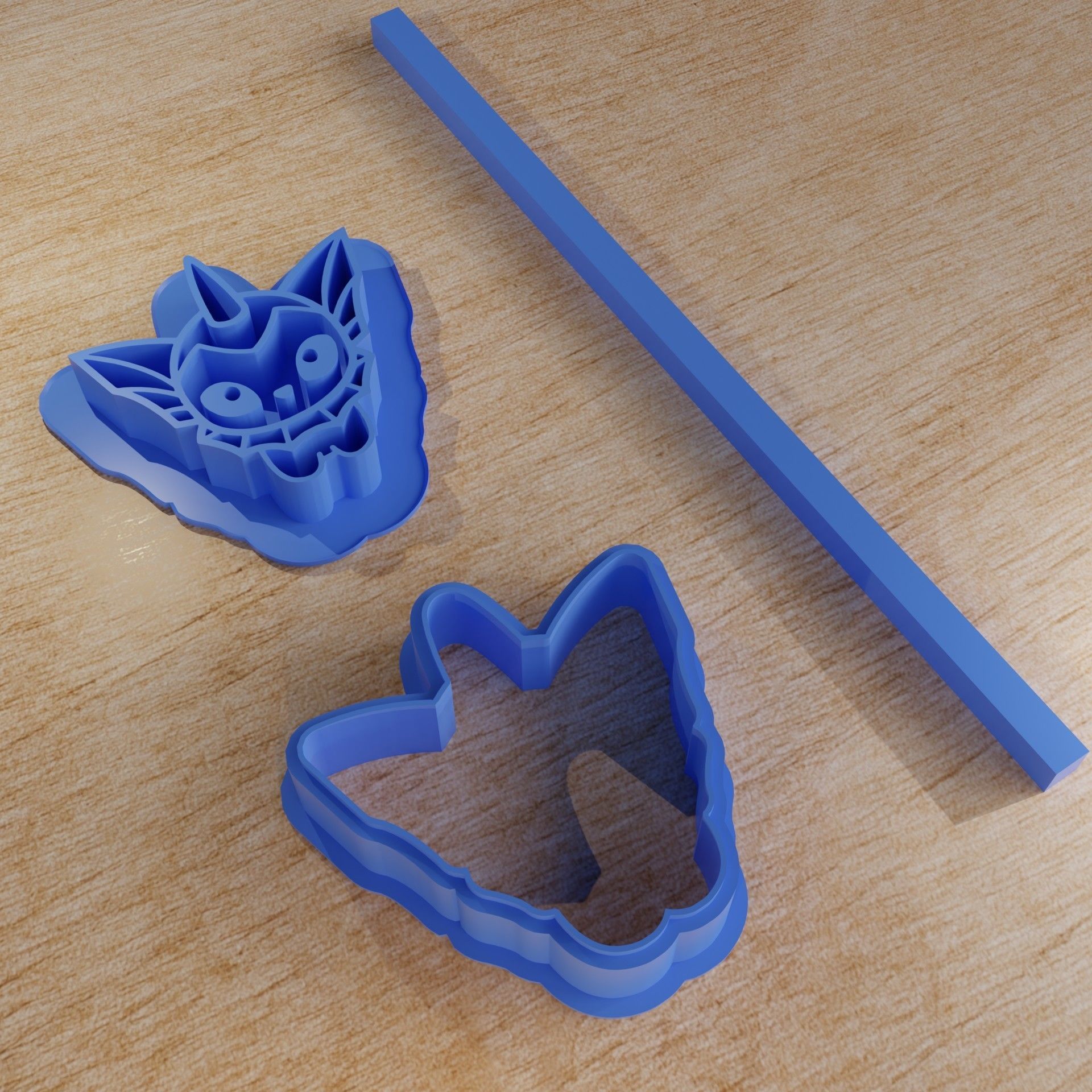 Vaporeon Jolteon Flareon   Pokemon cookie cutters 3D print model_2
