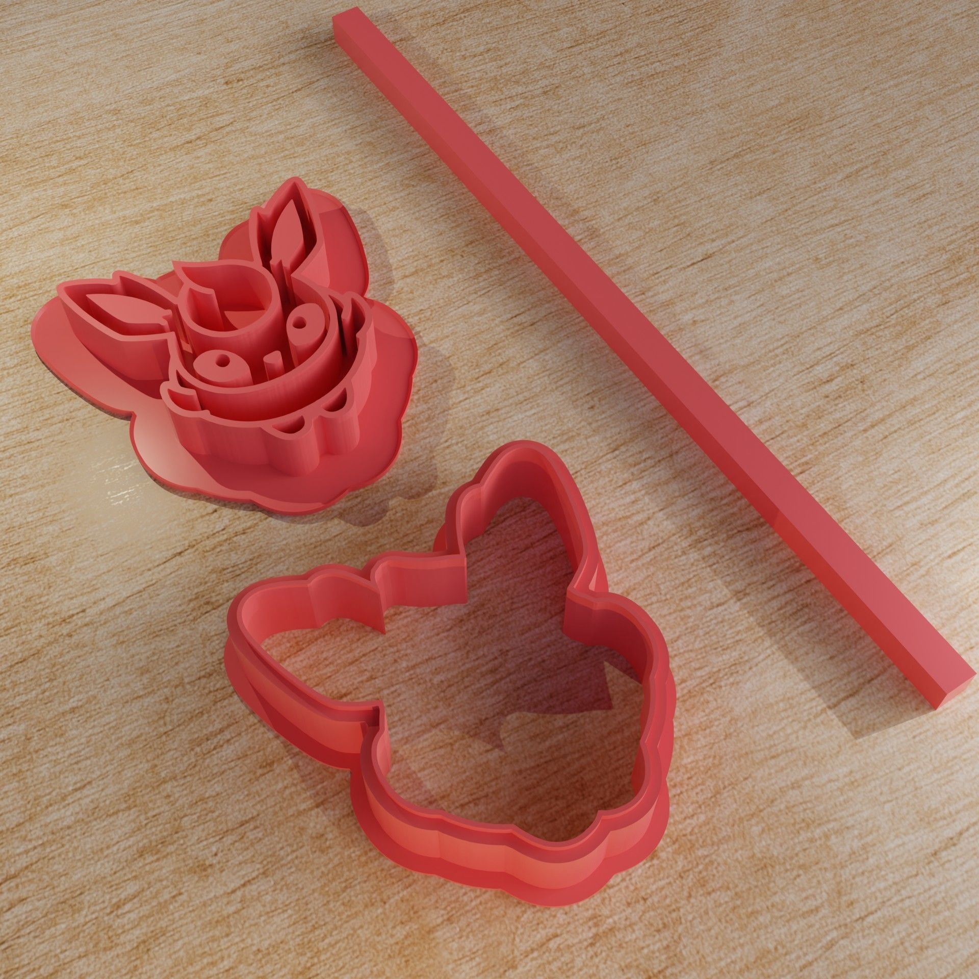 Vaporeon Jolteon Flareon   Pokemon cookie cutters 3D print model_4