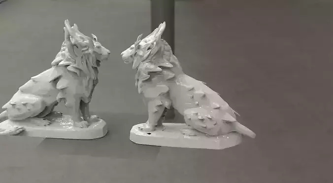 Lion fantasy Hybrid creature 3D model