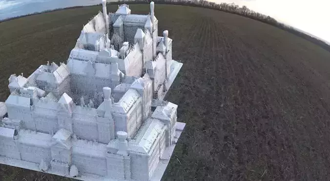 Block of housing apartments