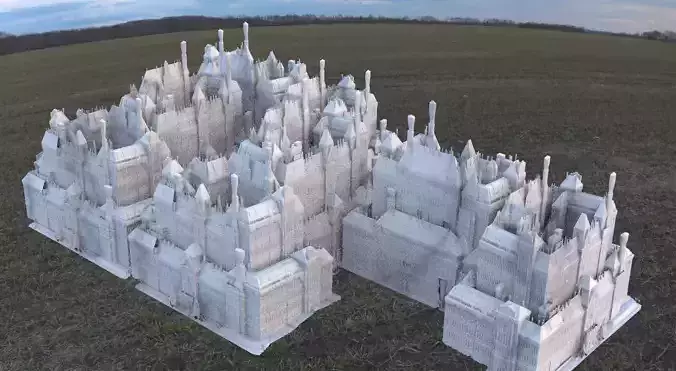 Big City Block of apartments