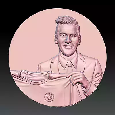 Lionel Messi 3d model 3D print model