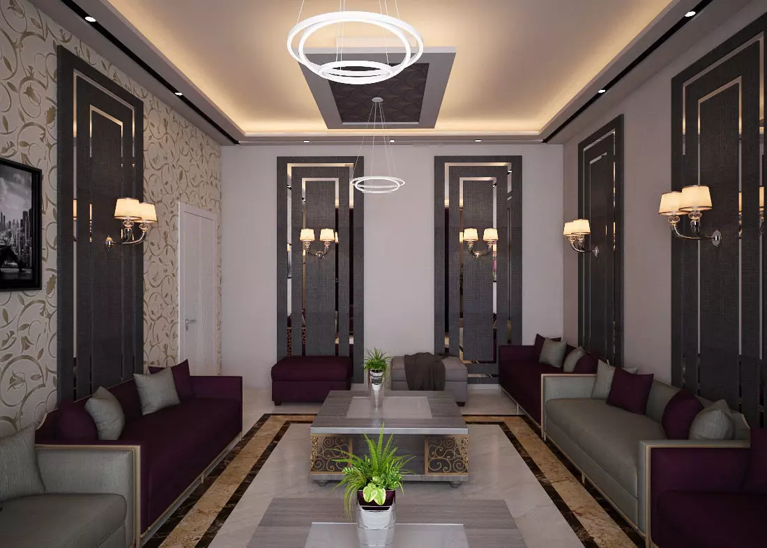 living room 3D model_0