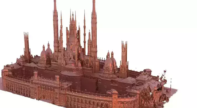 Ancient cultural temple structure