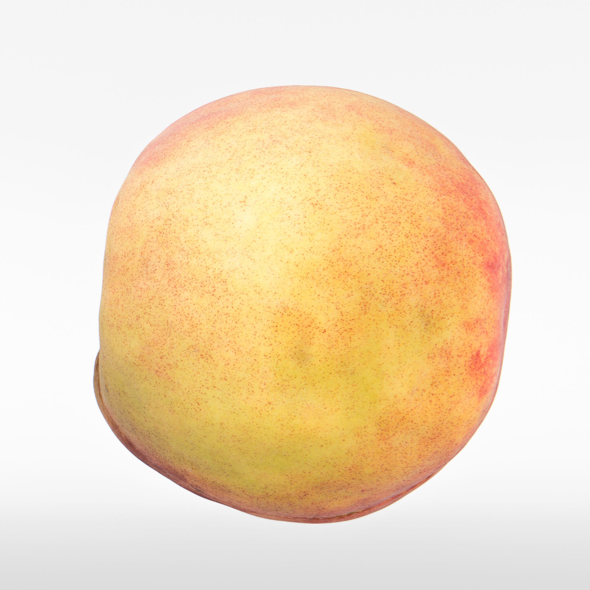 Peach 3D model_8