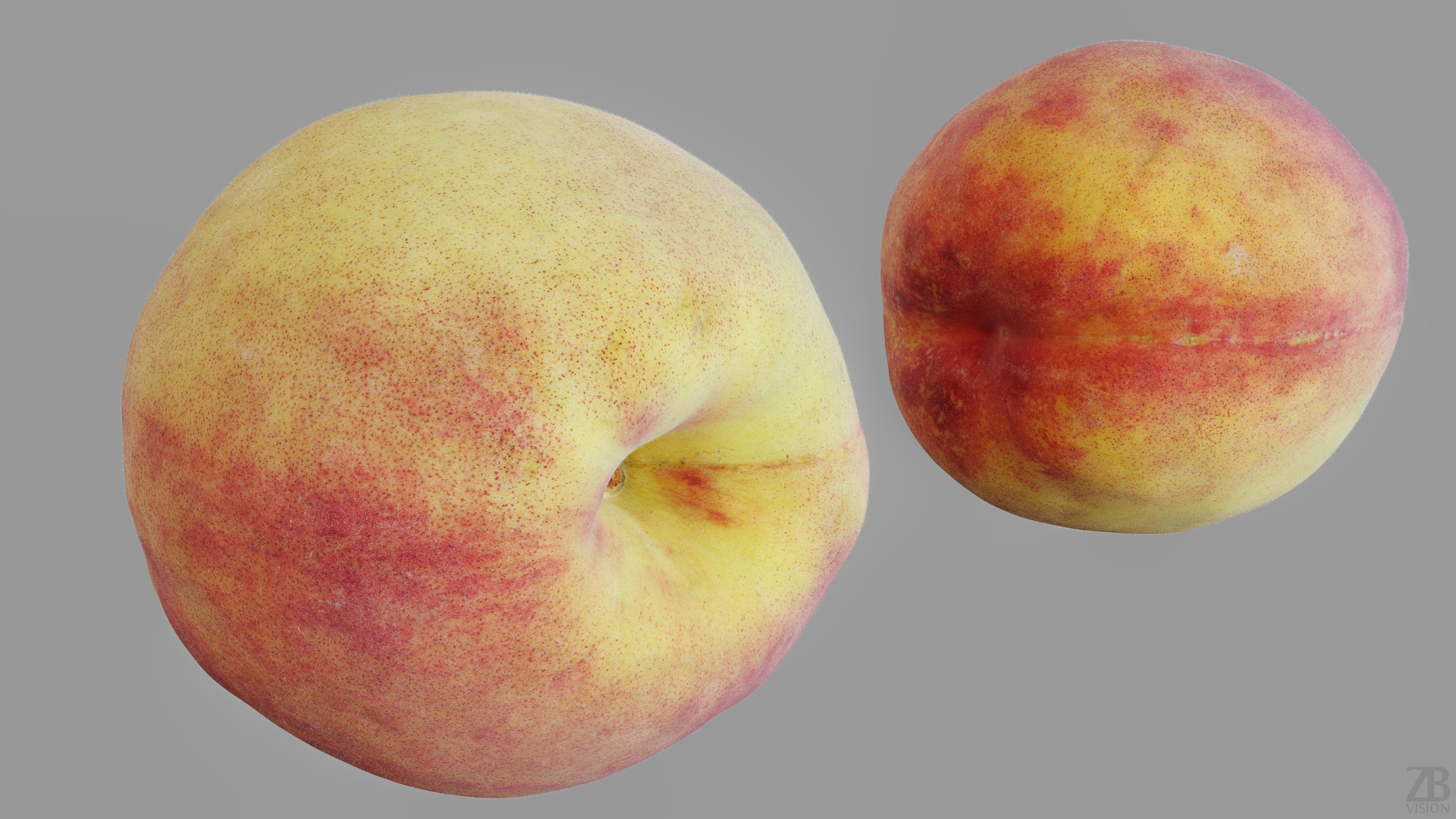 Peach 3D model_12