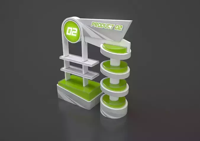 PRODUCT DISPLAY 02 3D model