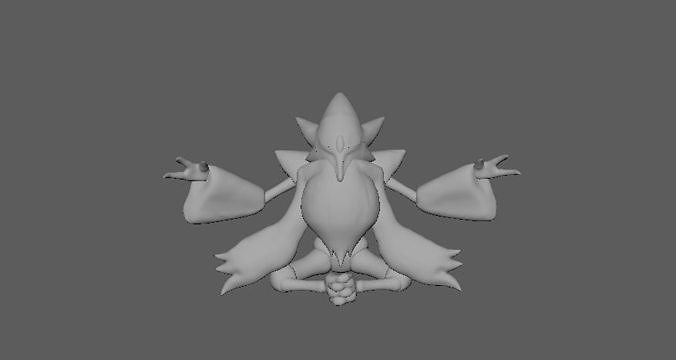 POKEMON MEGA ALAKAZAM 3D print model