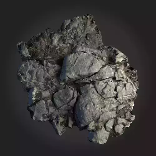 3D Asset - Rock Pile