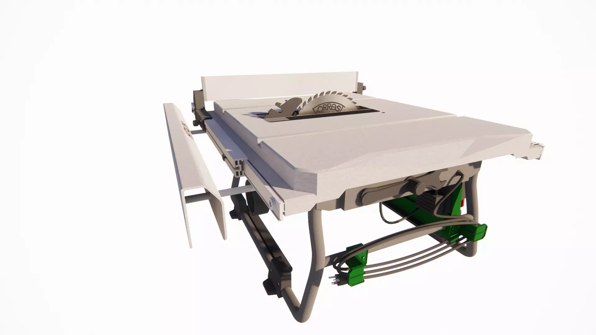 WOODEN CUTTING MACHINE 3D print model