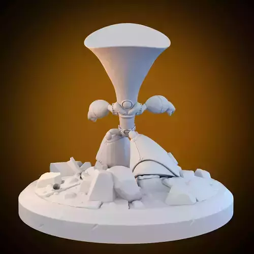 HERO LANDING POSE 3D print model