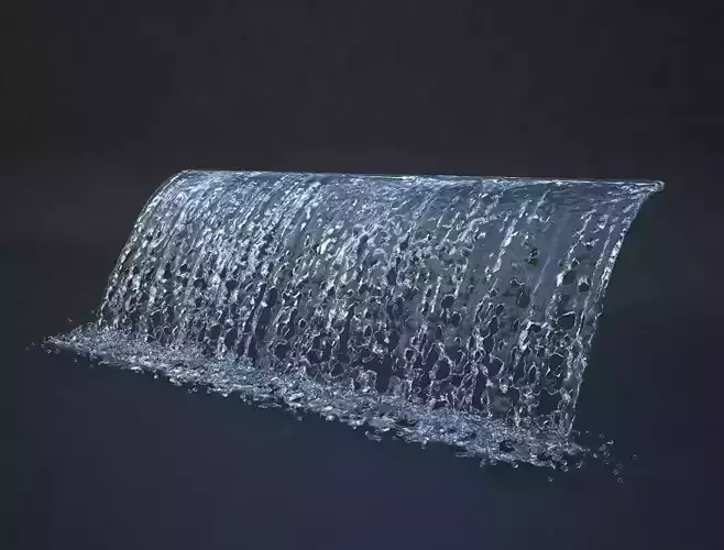 Fountain potok 18 animated