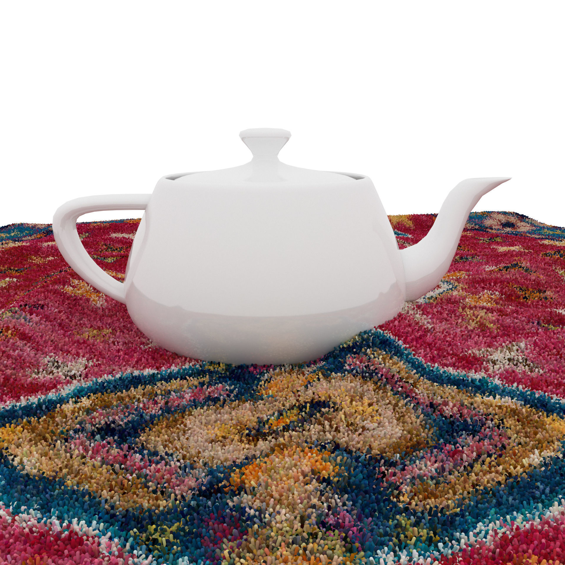 Rugs No 274 Low-poly 3D model_8