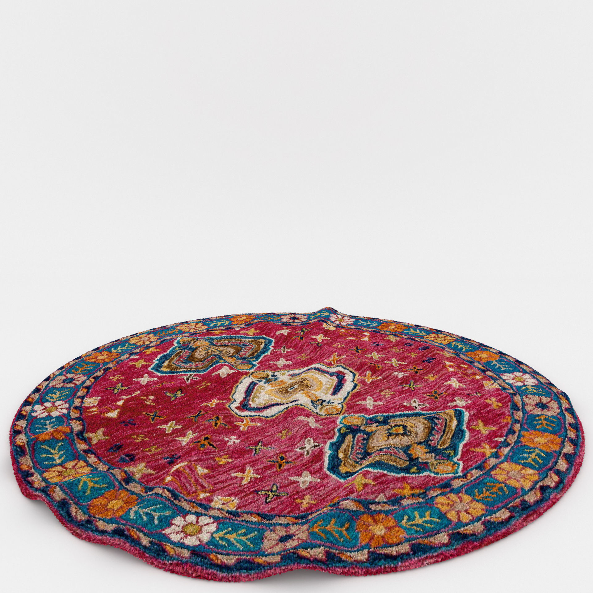 Rugs No 274 Low-poly 3D model_6