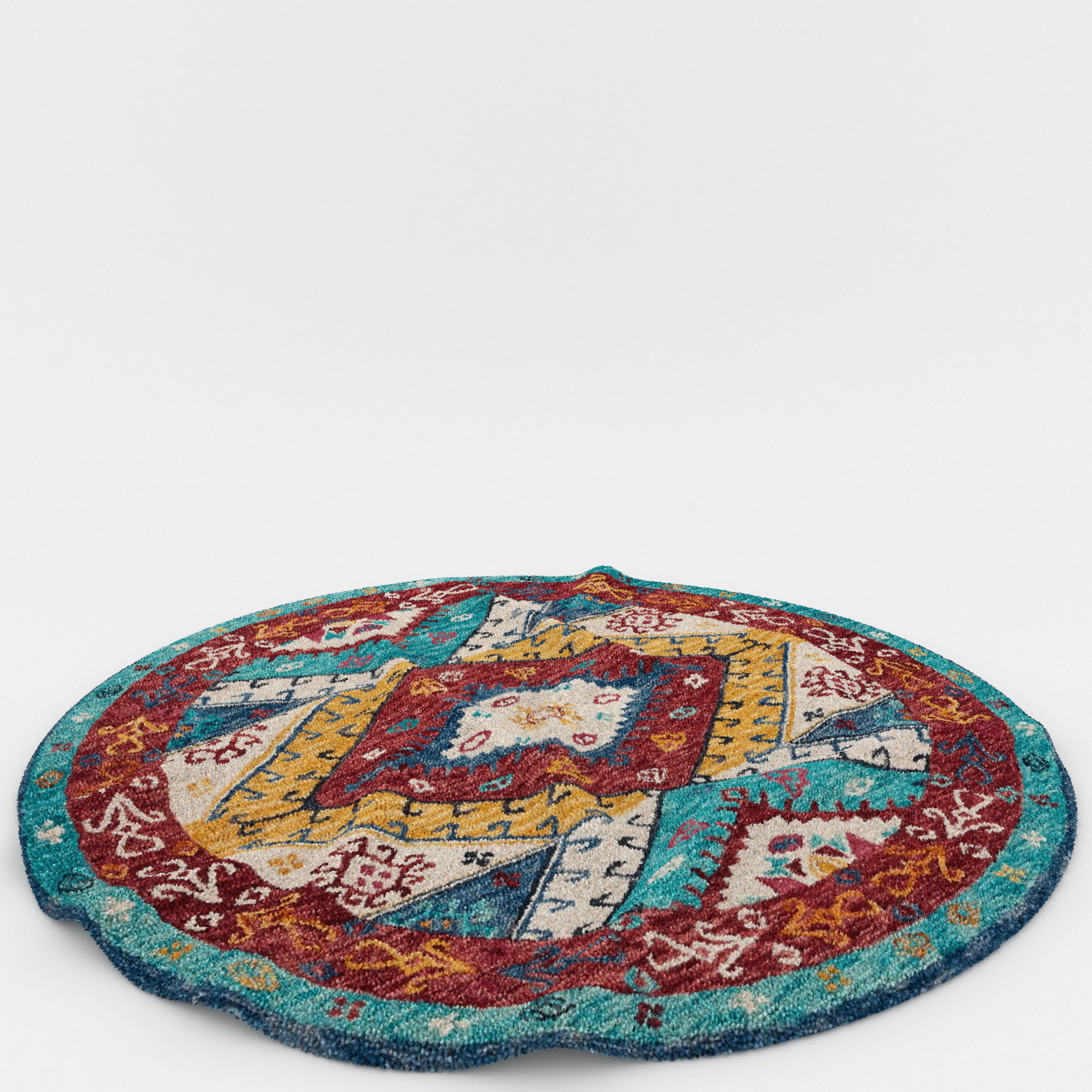 Rugs No 274 Low-poly 3D model_7