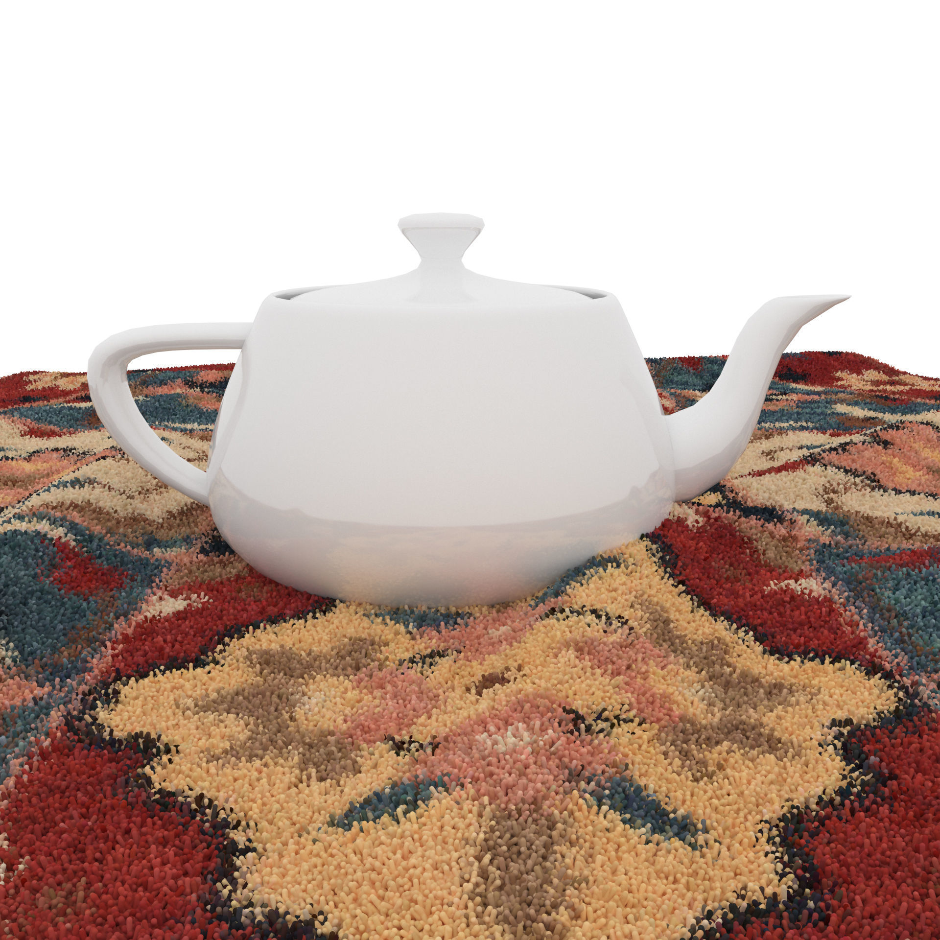 Rugs No 276 Low-poly 3D model_6