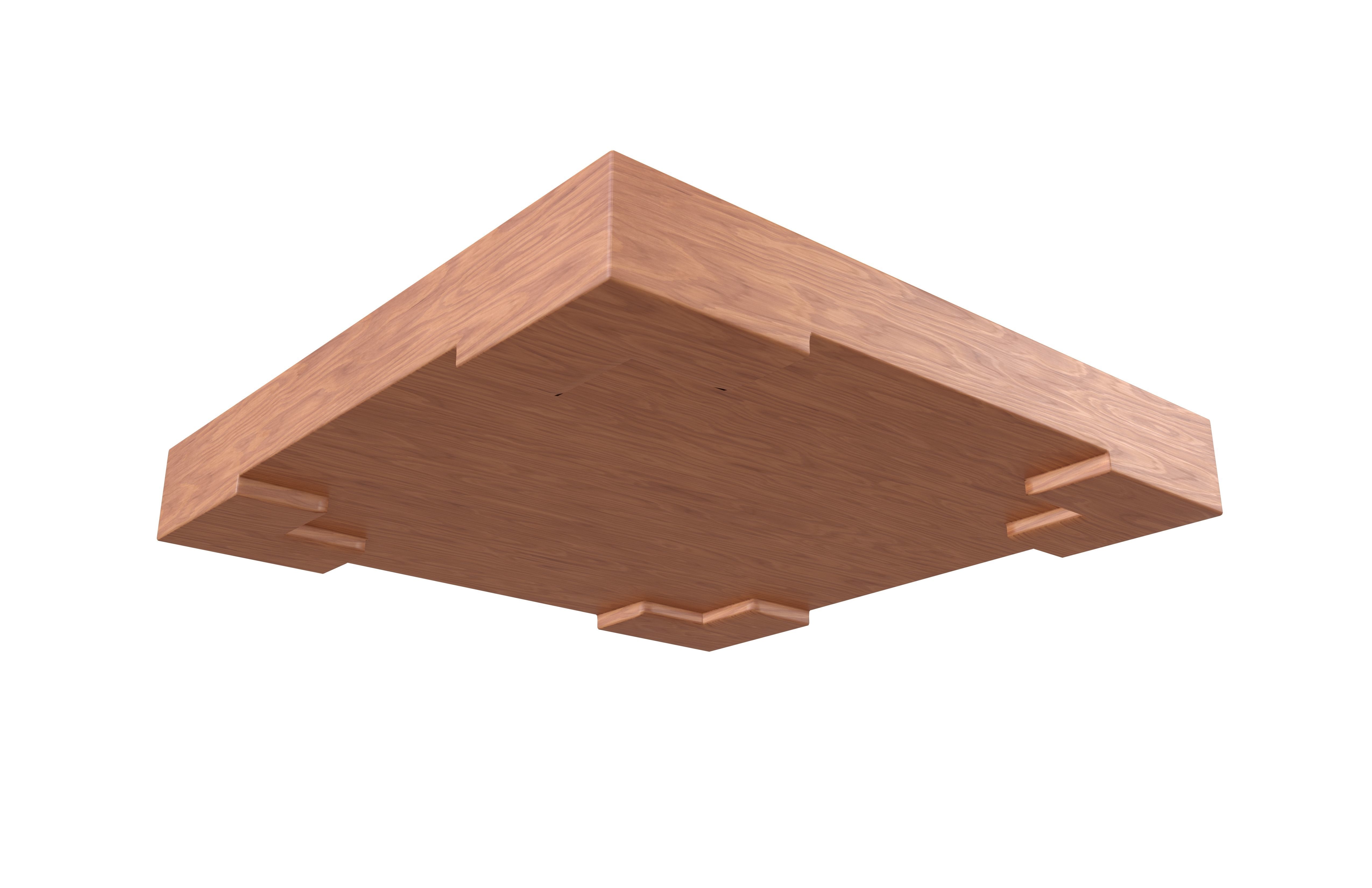 Go Game Board 13x13 v1 002 Low-poly 3D model_3