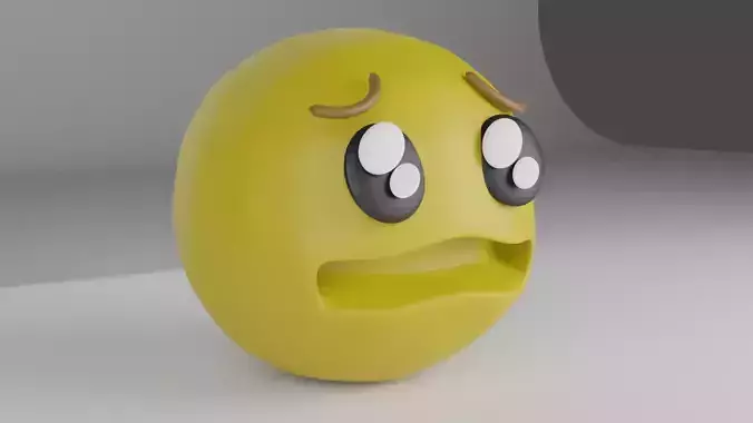 pleading emoji face