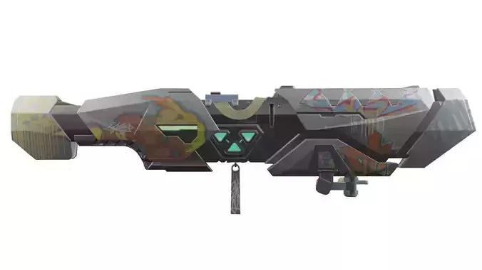 Raze RPG - Rigged Low-poly 3D model