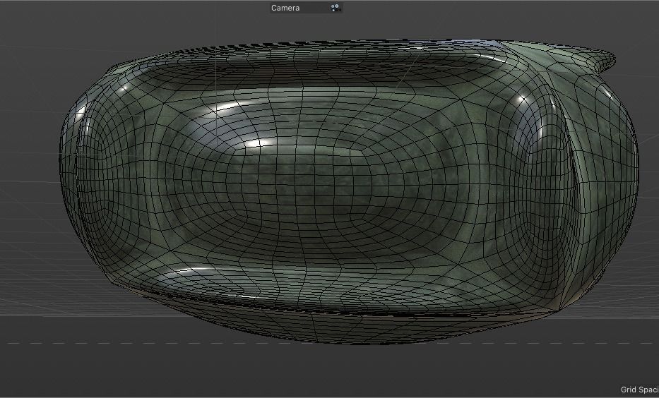 Ashtray marble bowl 3D print model_5