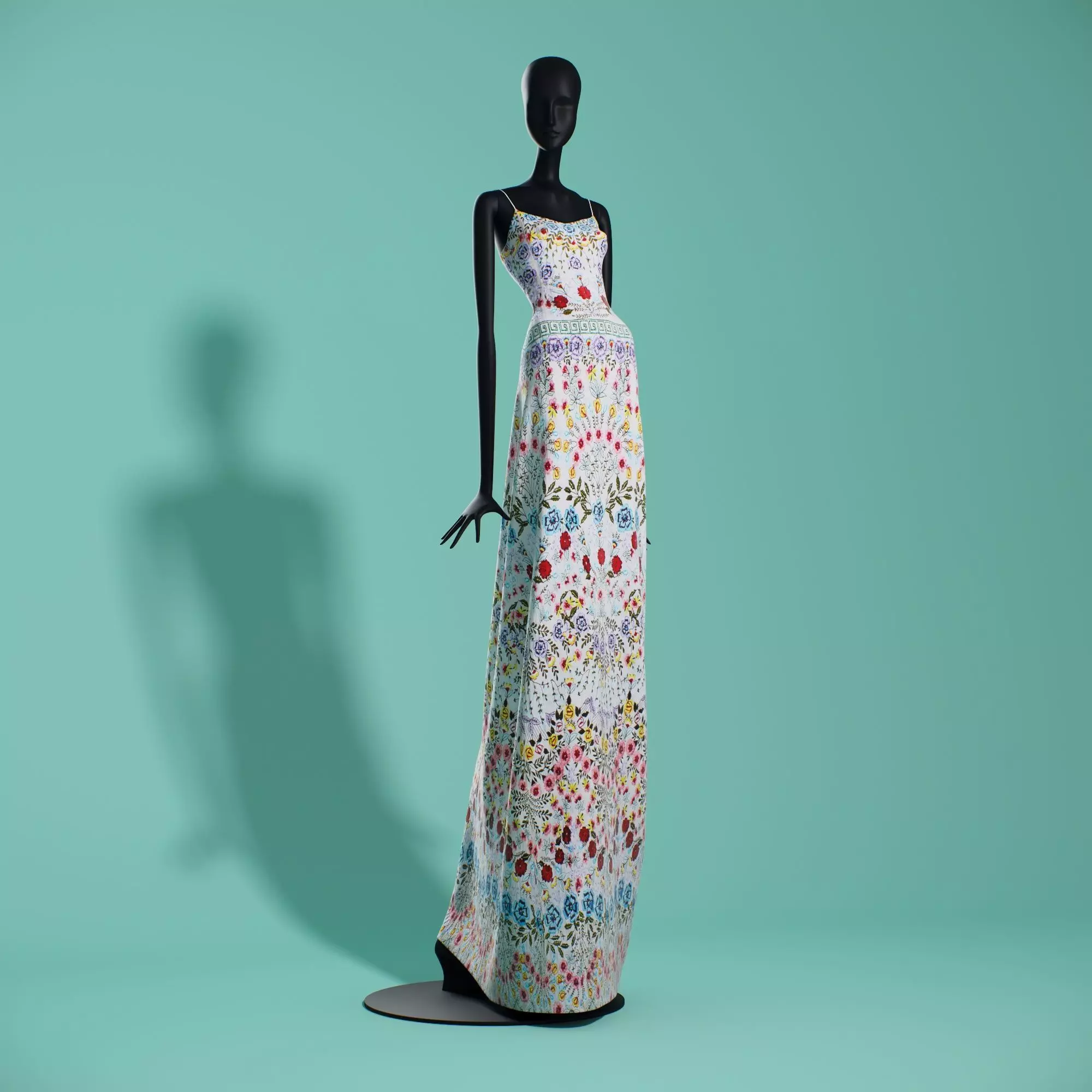 Alice plus Olivia look 21 long 3D model_0