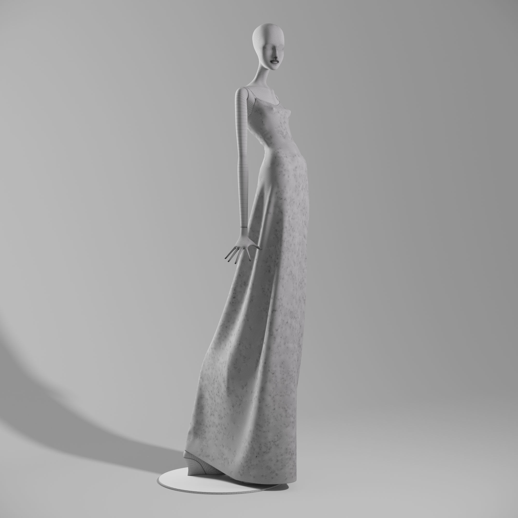 Alice plus Olivia look 21 long 3D model_5