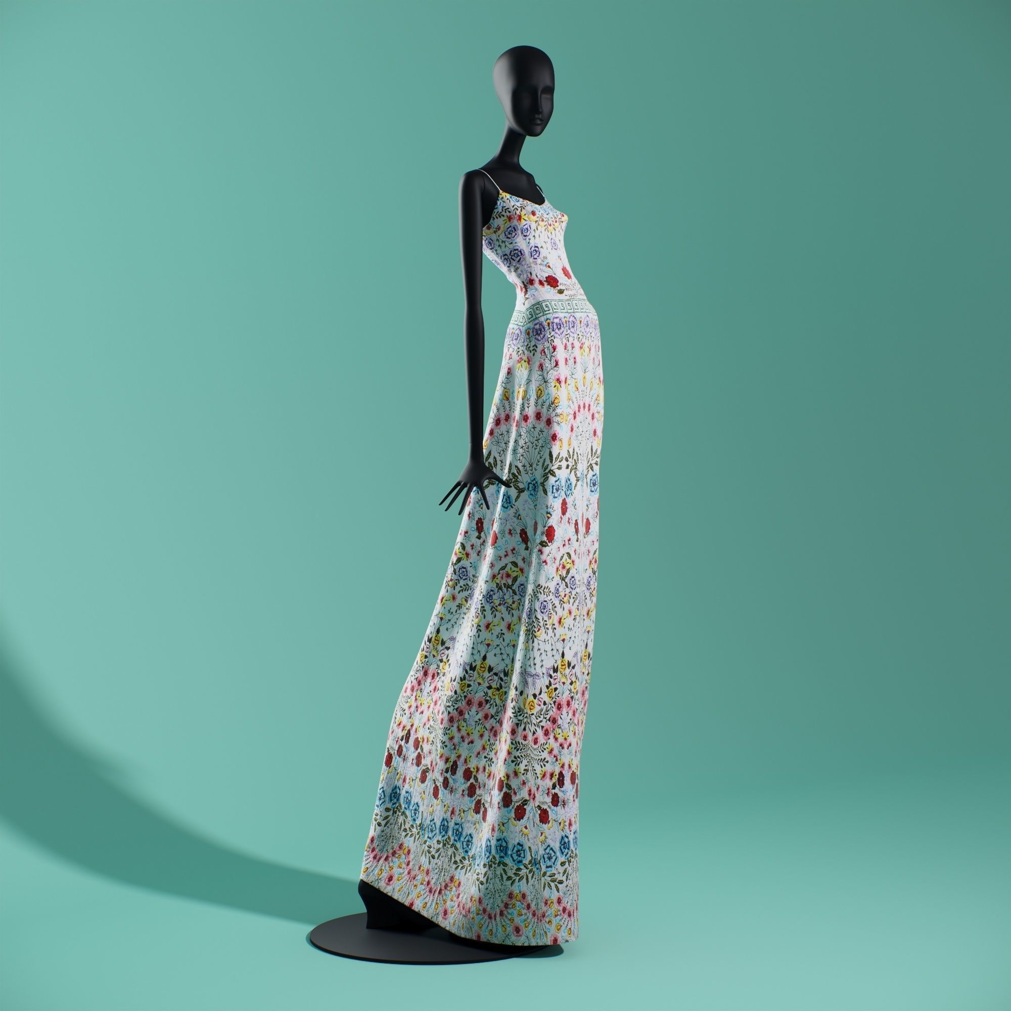 Alice plus Olivia look 21 long 3D model_4