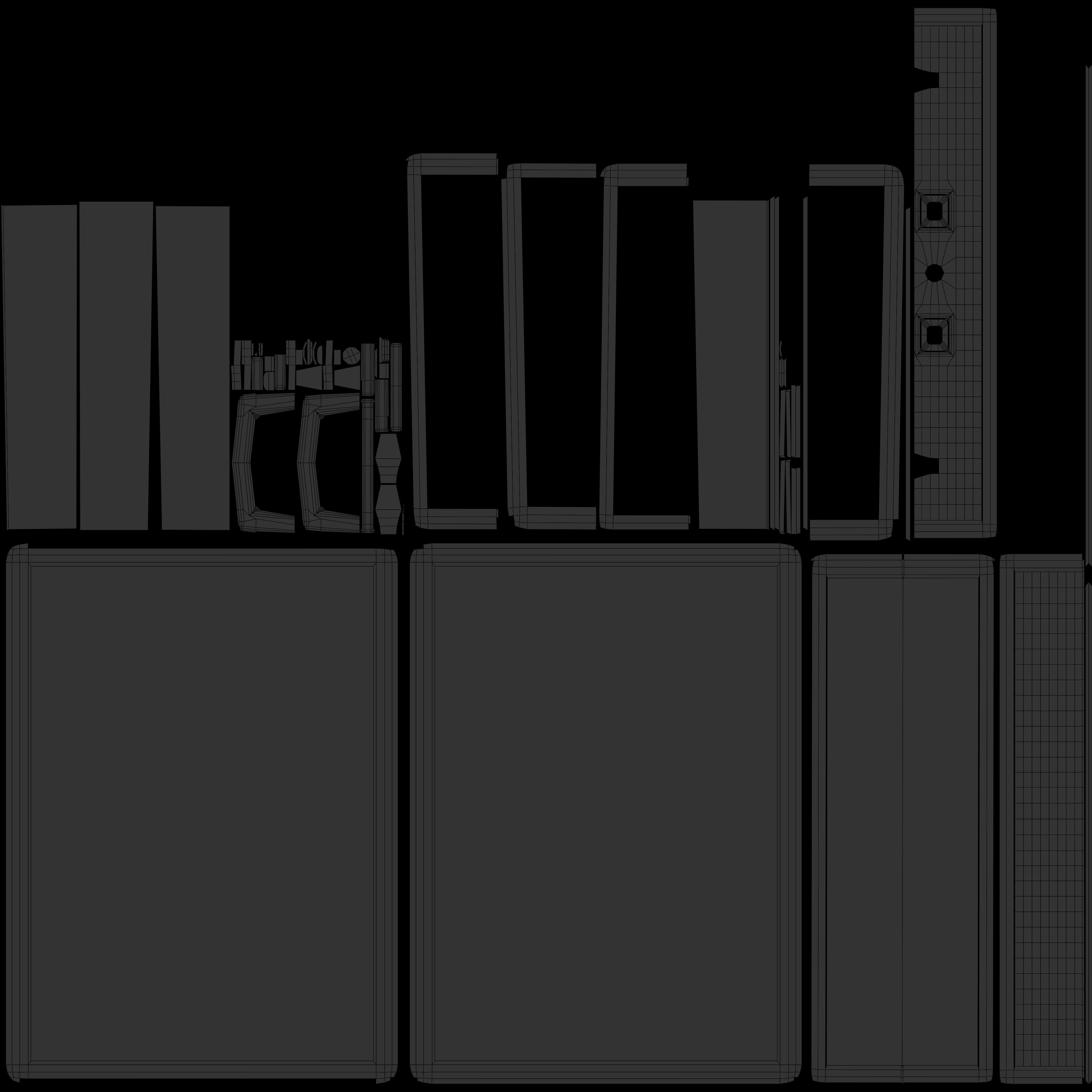 Suitcase - Vintage Stylized PBR Low-poly 3D model_26