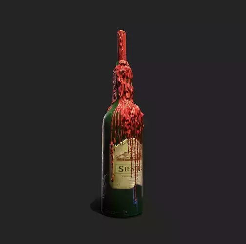 bottle candle