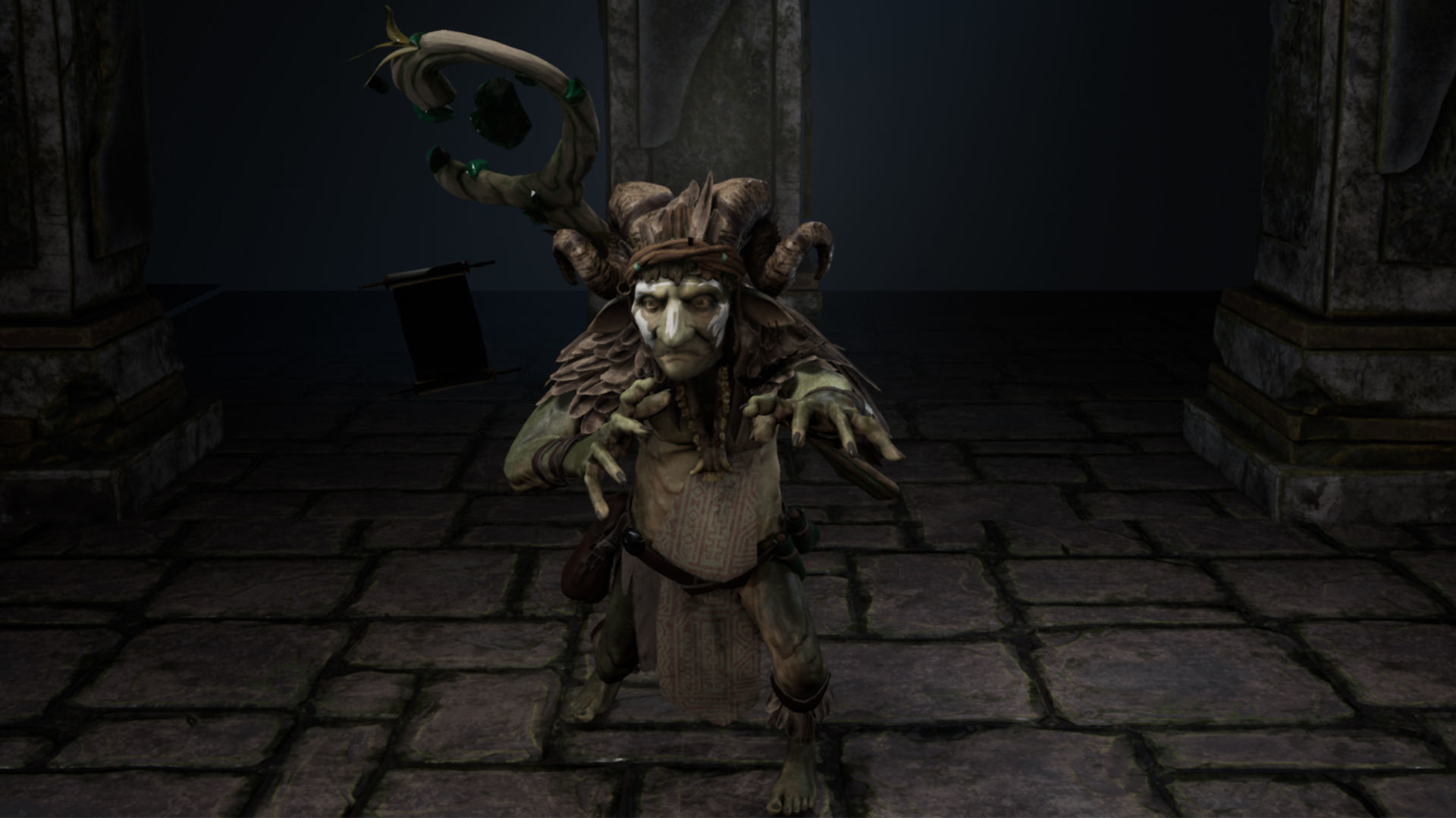 Goblin Mag low poly model Low-poly 3D model_10