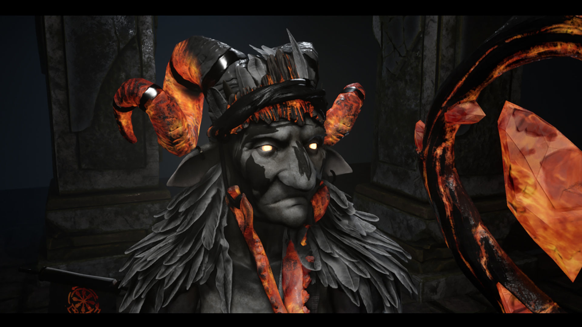 Goblin Mag low poly model Low-poly 3D model_12