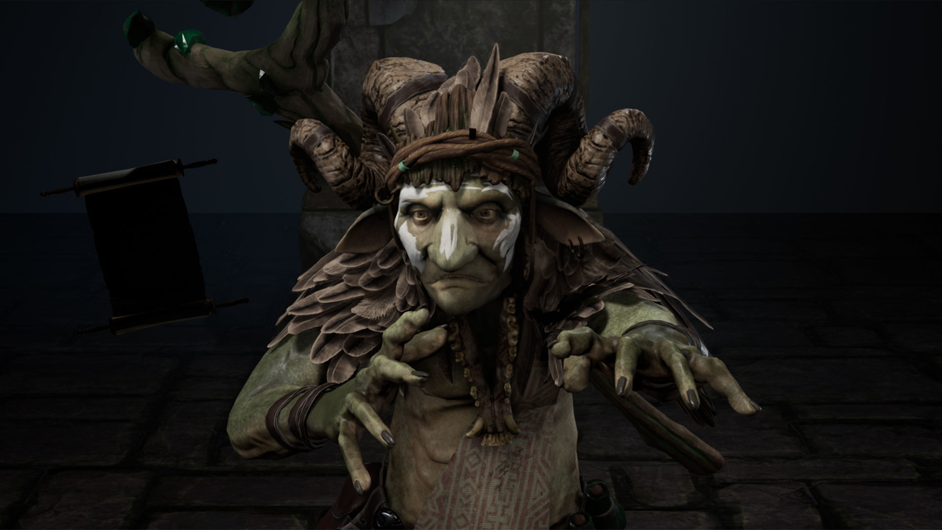 Goblin Mag low poly model Low-poly 3D model_3